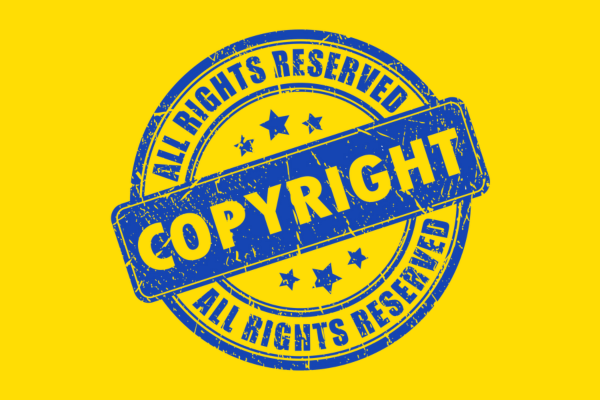 Blue rubber-stamp like image that reads COPYRIGHT ALL RIGHTS RESERVED